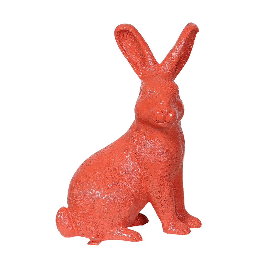 Largge Fiberglass Rabbit Figure, 20" - Image 2