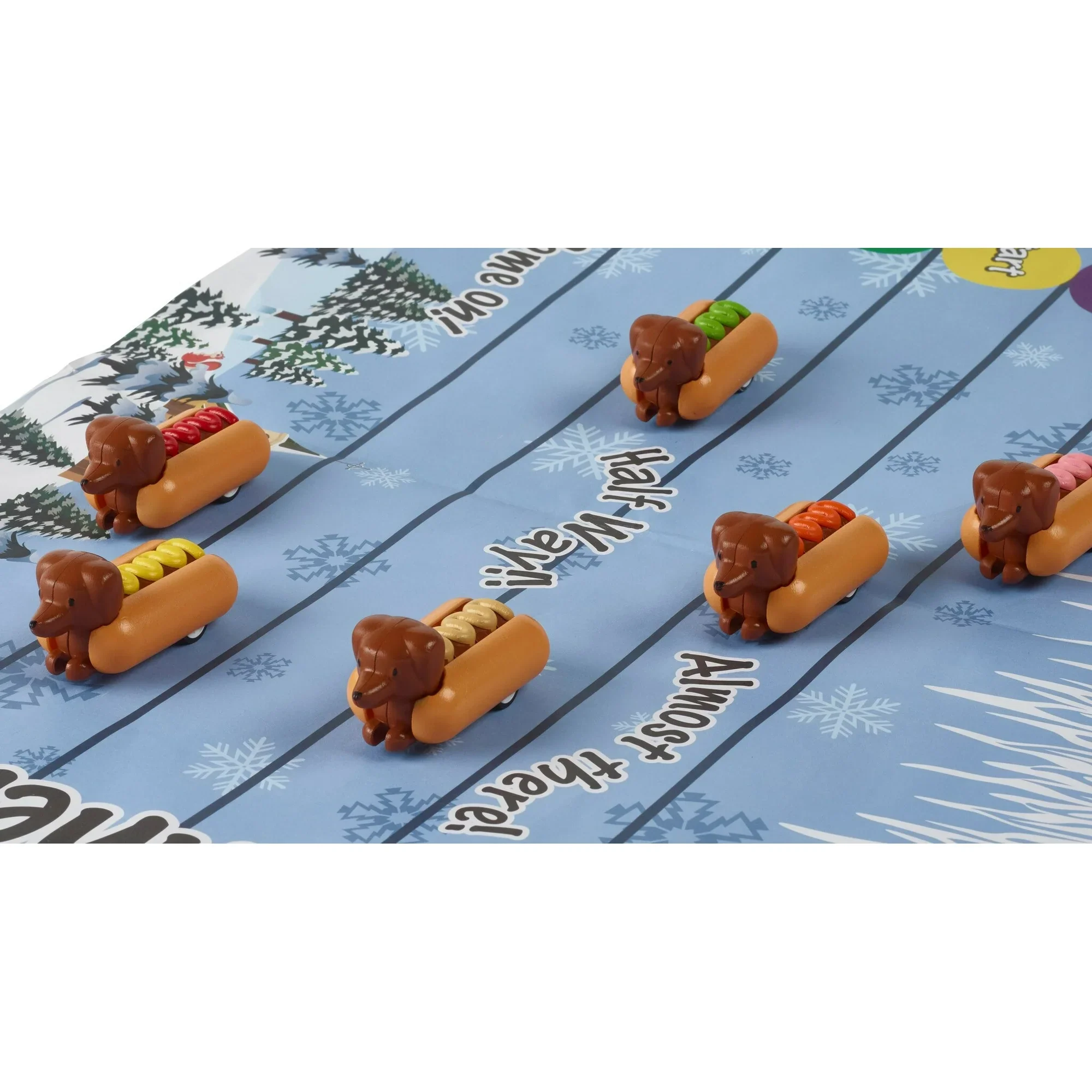 Racing Sausage Dog  Party Crackers, 13" (Set of 6) - Image 2