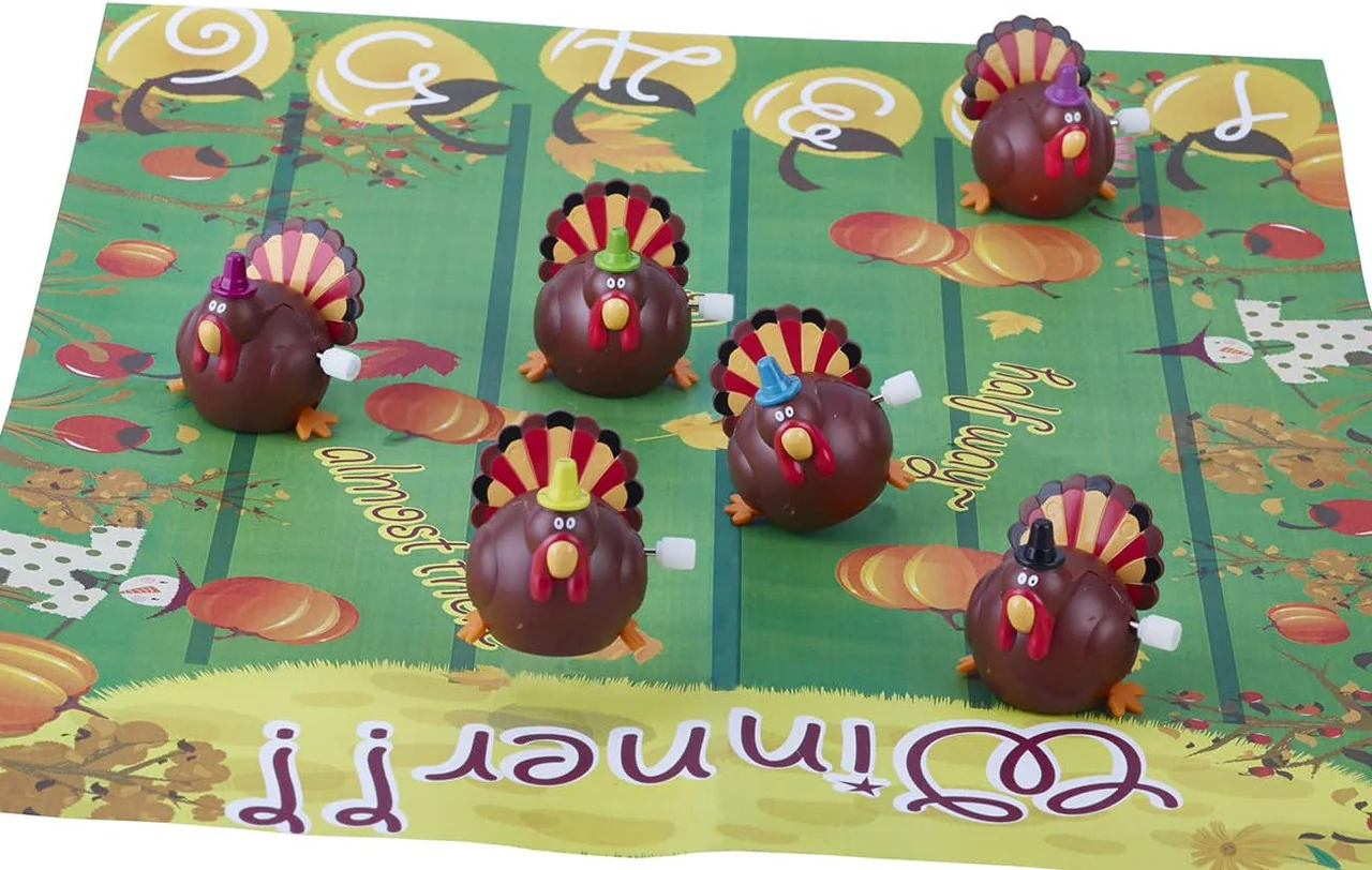 Racing Turkey Party Crackers, 13" (Set of 6) - Image 2