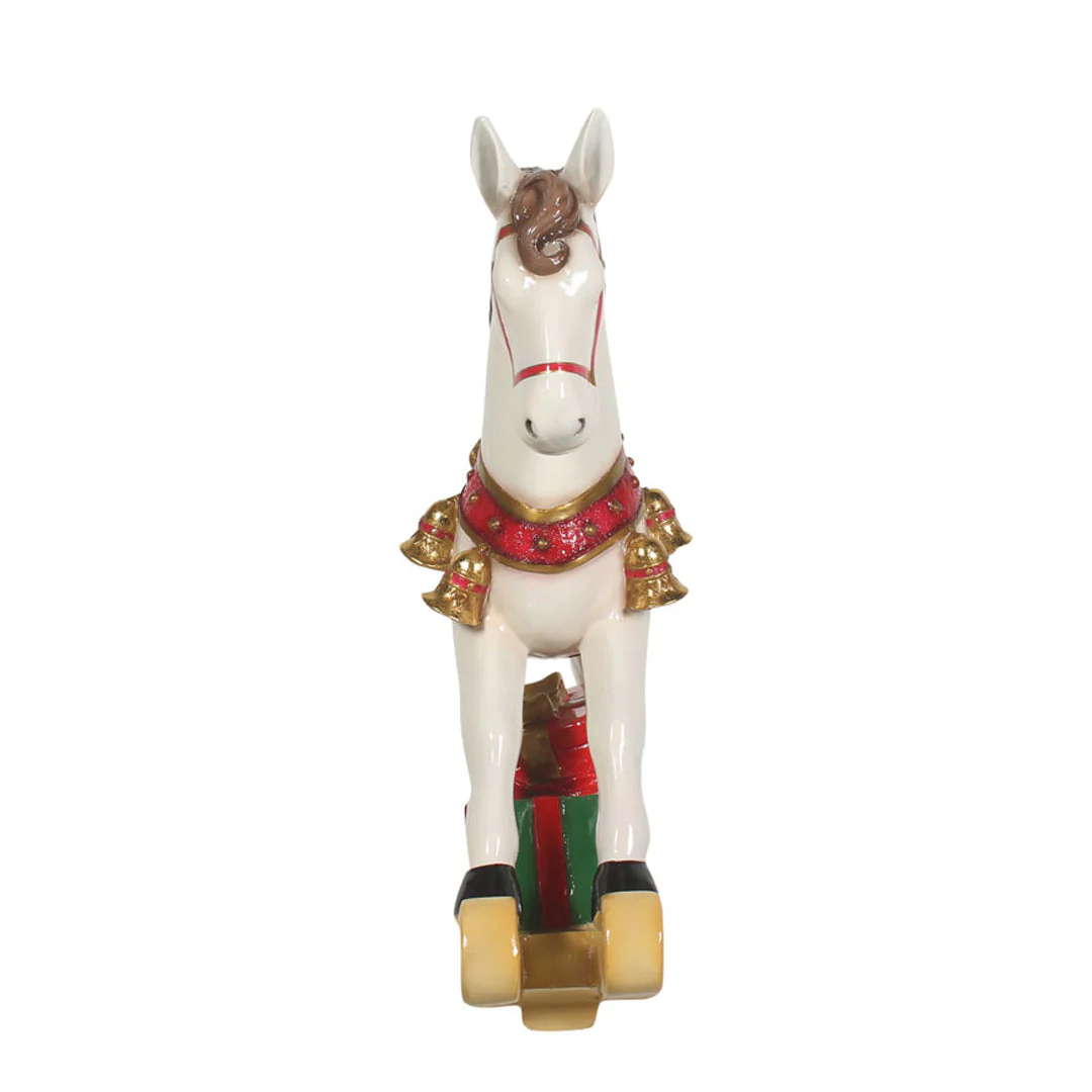 Rocking Horse with Gifts - Image 2
