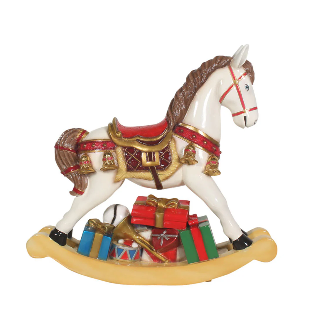 Rocking Horse with Gifts - Image 3