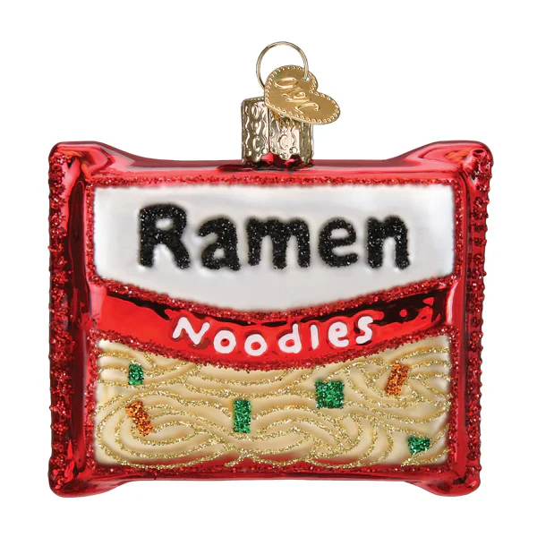 Ramen Noodles Ornament, 2.5" - Image 2