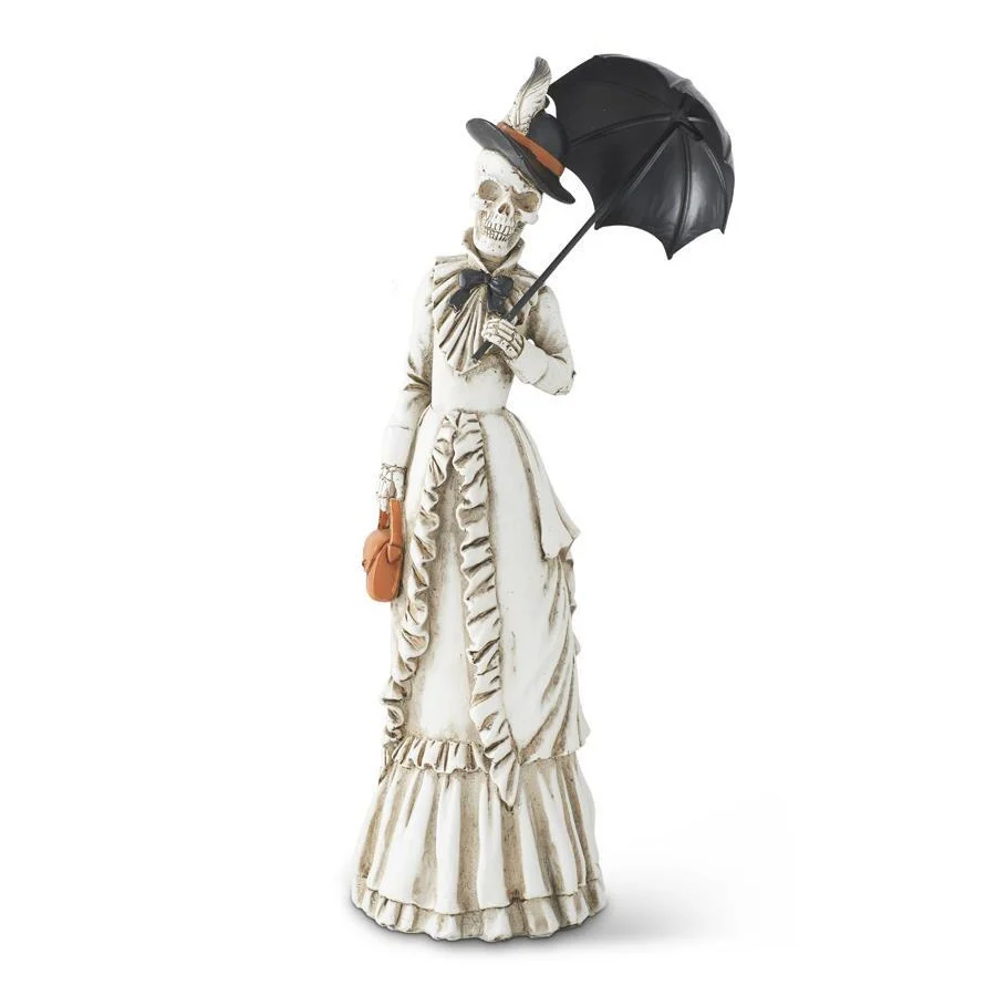 Resin Skeleton Man & Lady, 13" (2 styles - sold individually) - Image 4