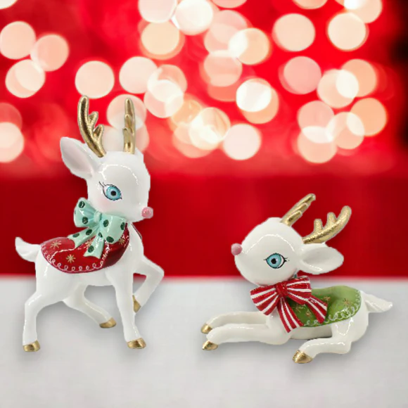 Retro Deer Figurine (2 styles - sold individually) - Image 2