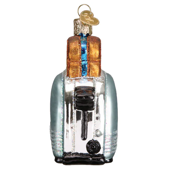 Retro Toaster Ornament, 3.25" - Image 2