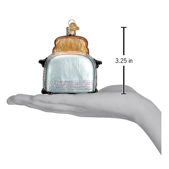 Retro Toaster Ornament, 3.25" - Image 3
