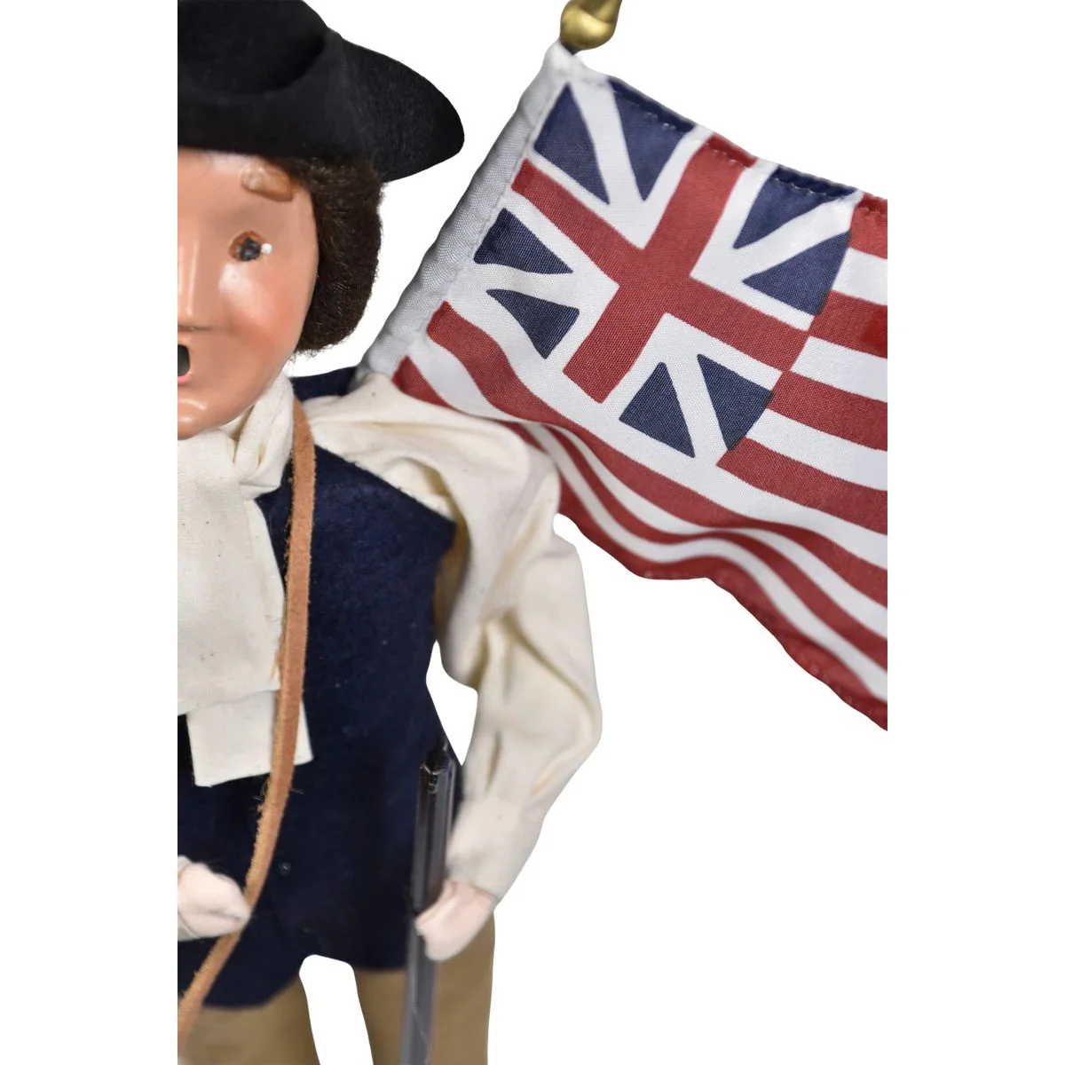 Revolutionary Patriot 1776 Caroler Figurine, 13" - Image 2