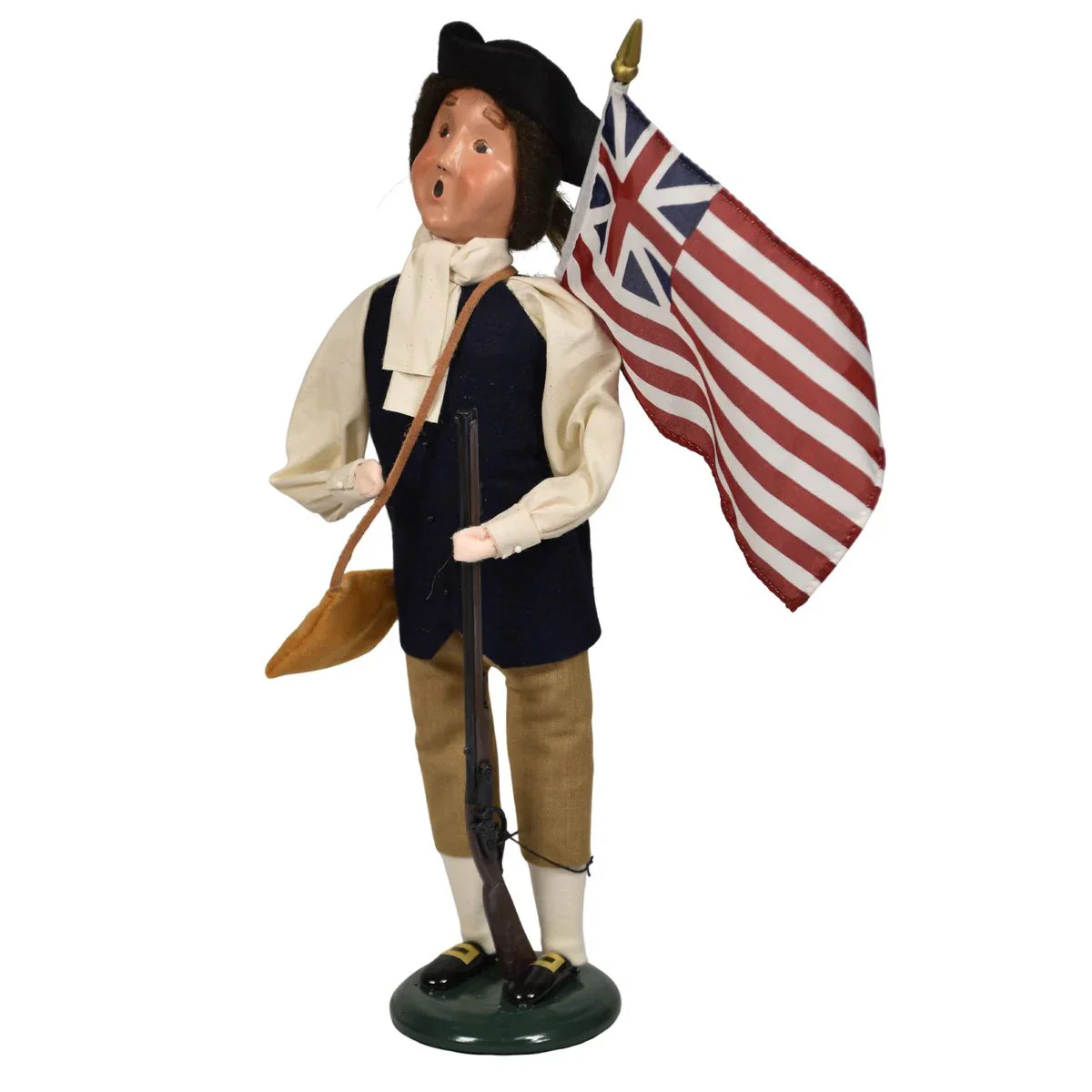Revolutionary Patriot 1776 Caroler Figurine, 13" - Image 6