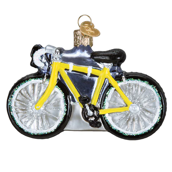 Road Bike Ornament, 3.75" - Image 2