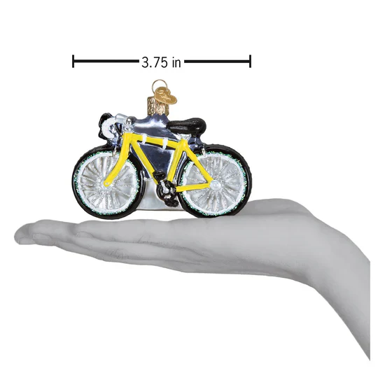 Road Bike Ornament, 3.75" - Image 5