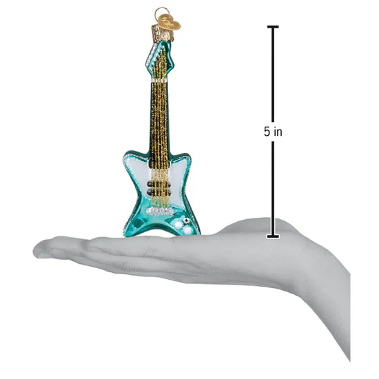 Rockin' Electric Guitar Ornament, 5" - Image 5