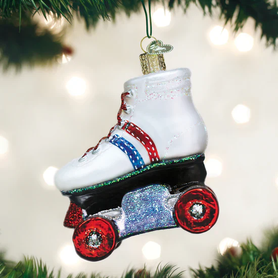 Roller Skate Ornament, 3.5"