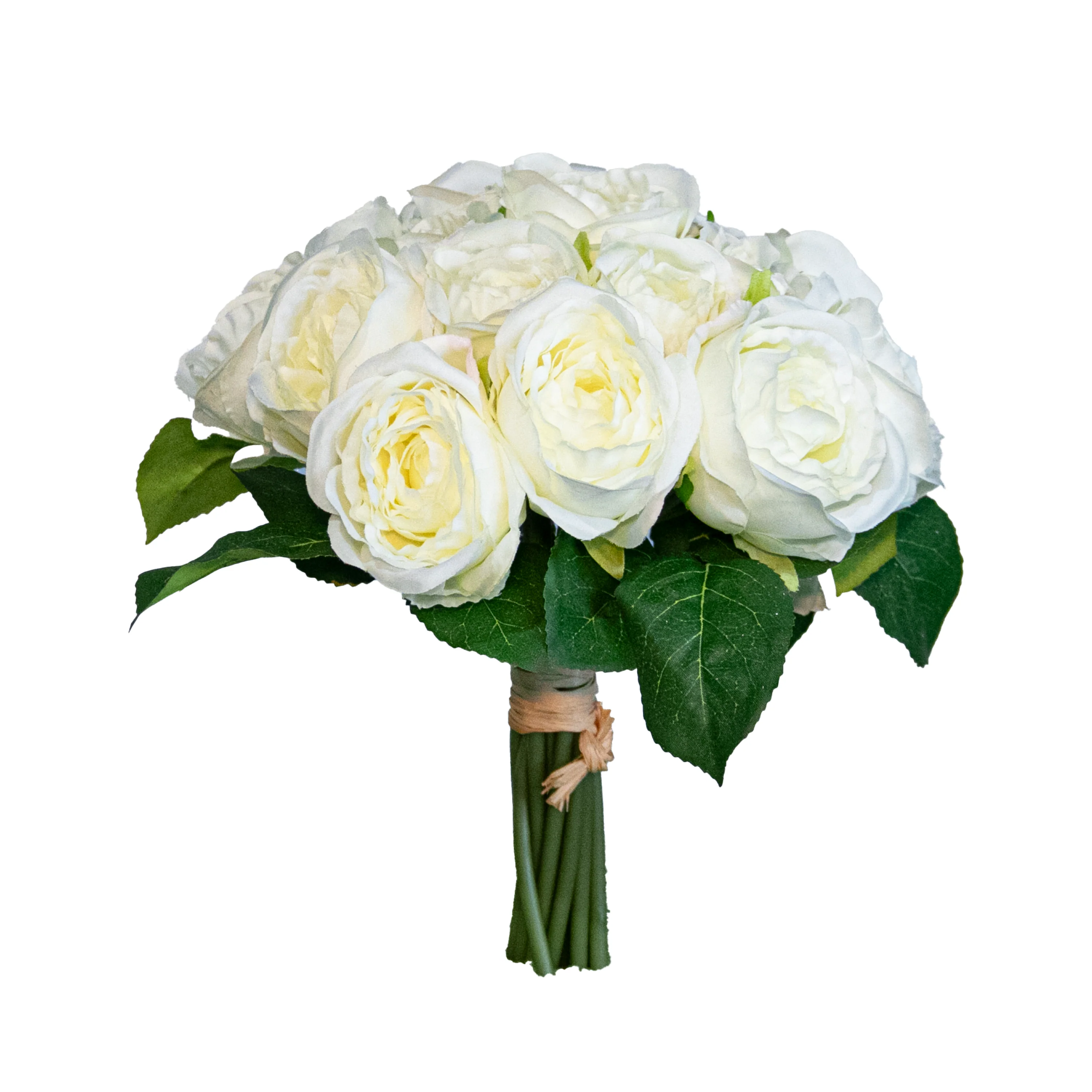 Rose Bouquet, 8.5" (White)