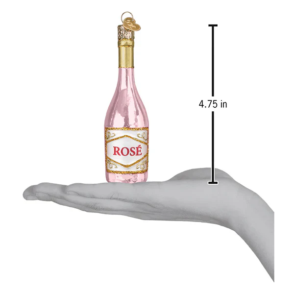 Rose Wine Ornament - Image 5