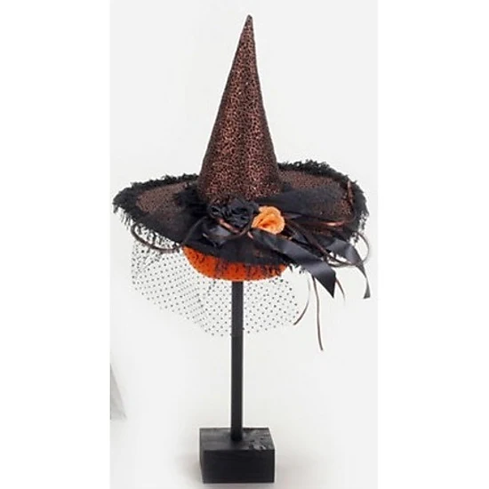 Rose Witch Hat, 16" (3 styles - sold individually) - Image 3