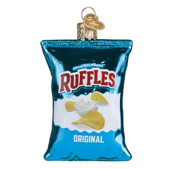 Ruffles Original Chips Ornament, 3.25" - Image 2