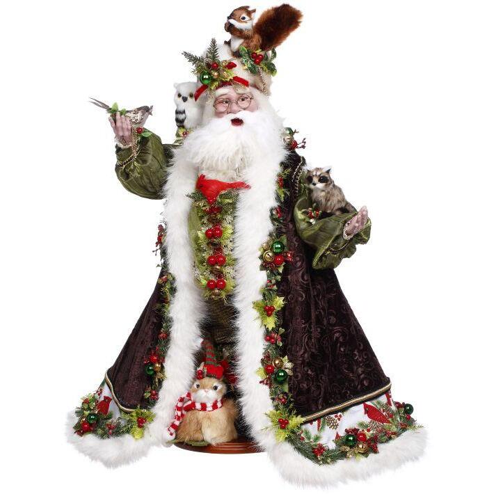 Santa and Friends Santa Figurine, 27"