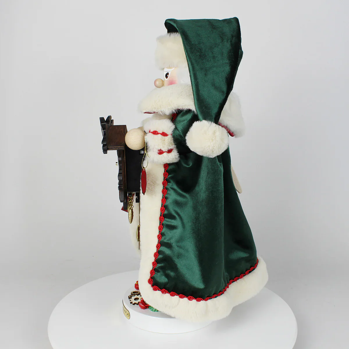 Santa Comes Around Nutcracker Figurine - Part 4: Journey Through the Black Forest, 18" - Image 4