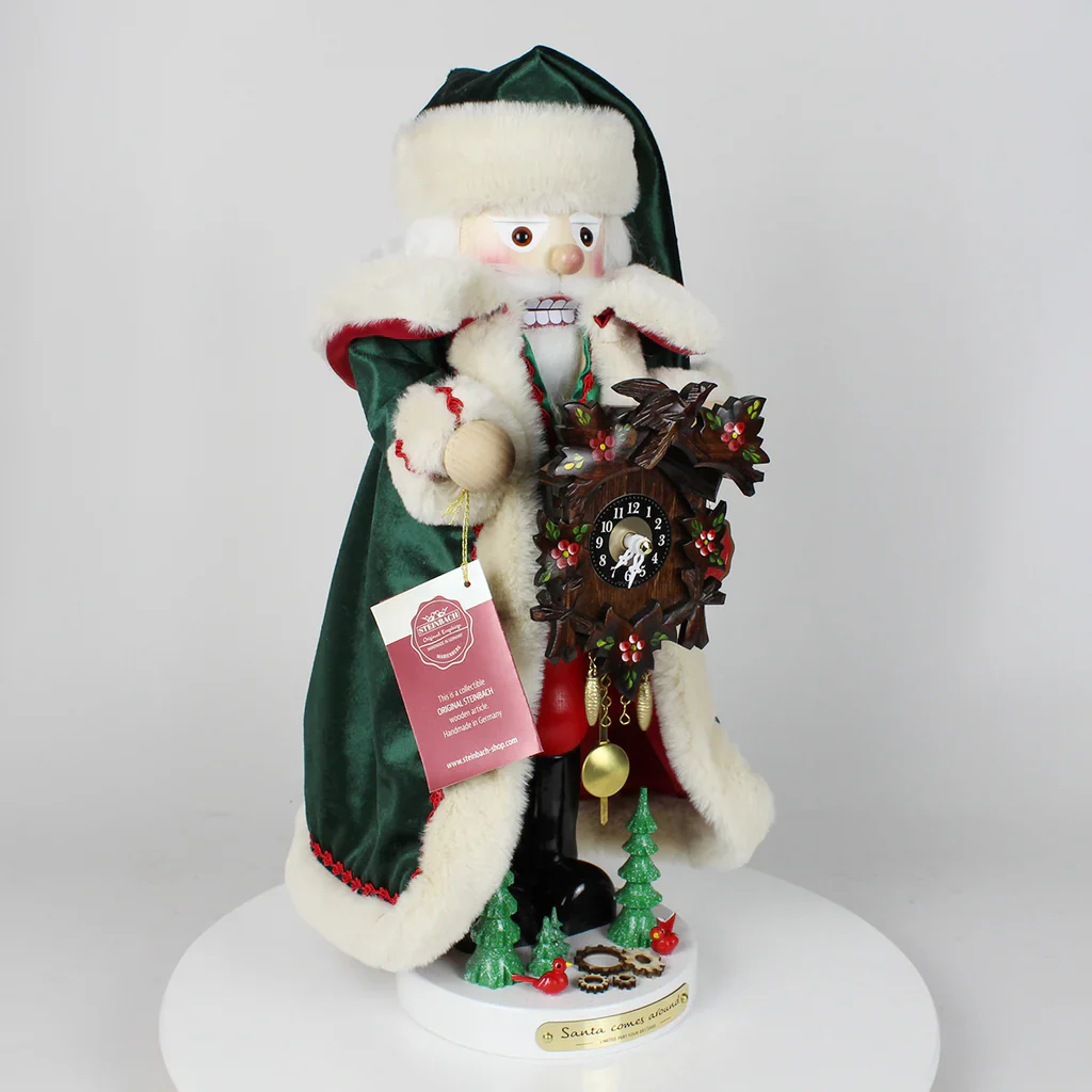 Santa Comes Around Nutcracker Figurine - Part 4: Journey Through the Black Forest, 18" - Image 5