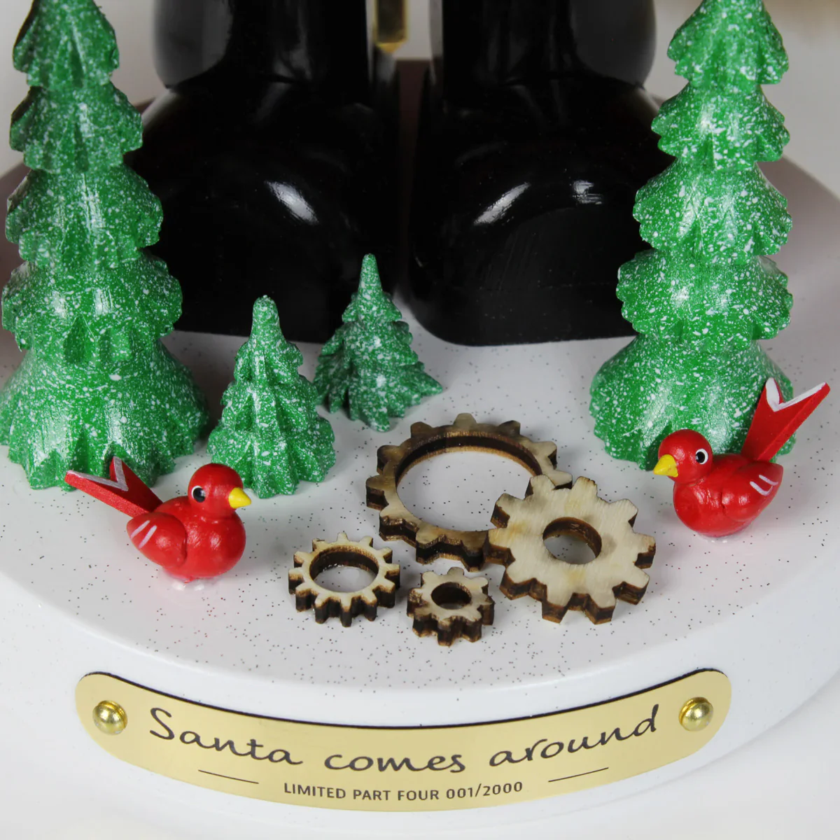 Santa Comes Around Nutcracker Figurine - Part 4: Journey Through the Black Forest, 18" - Image 8