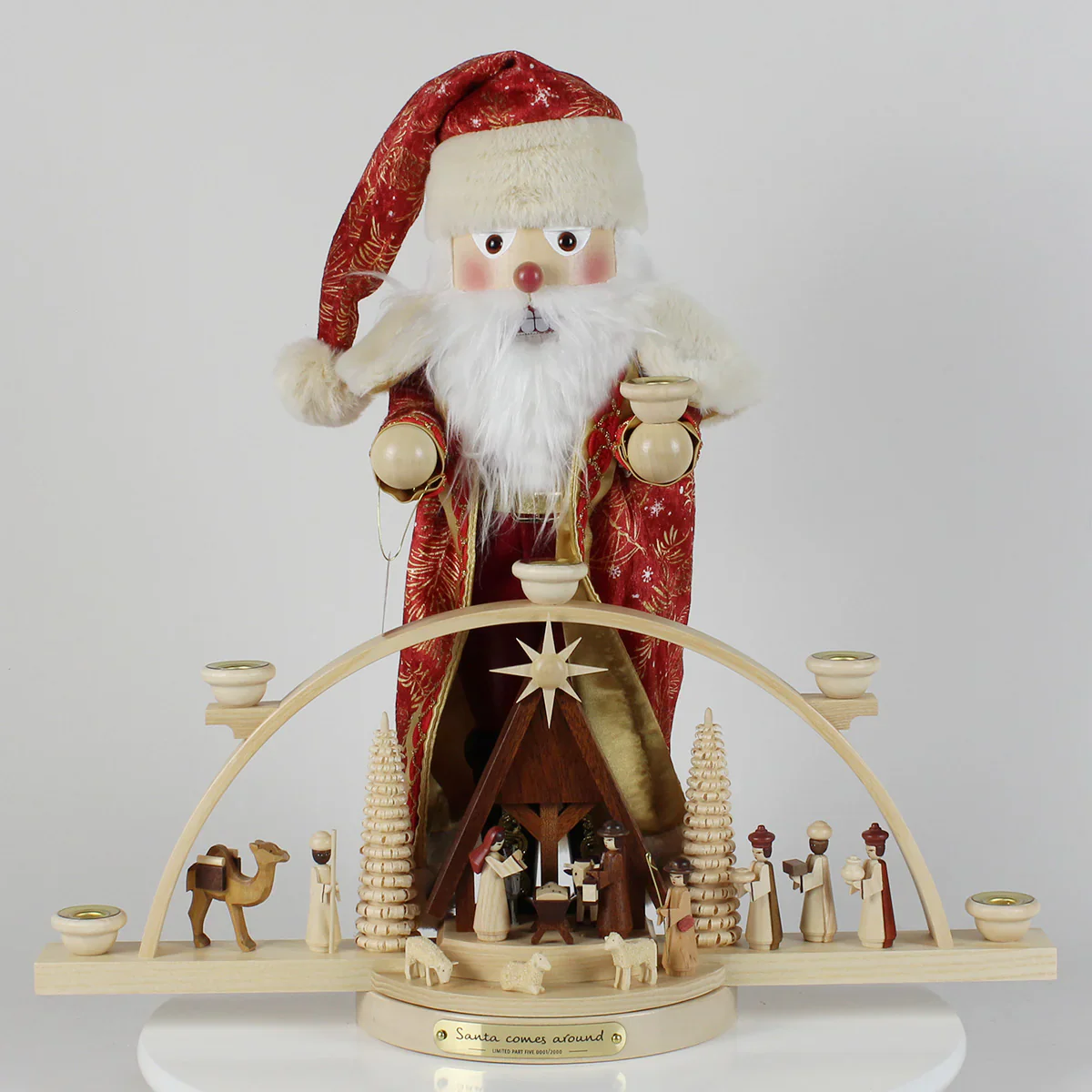 Santa Comes Around – Part 5 A Visit to the Ore Mountains at Mueller Figurine, 18"
