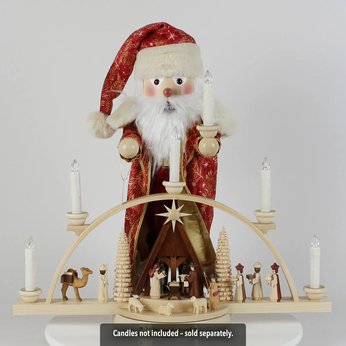 Santa Comes Around – Part 5 A Visit to the Ore Mountains at Mueller Figurine, 18" - Image 2