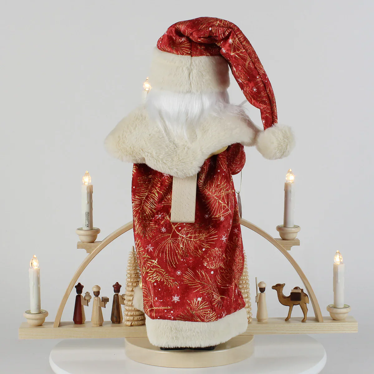 Santa Comes Around – Part 5 A Visit to the Ore Mountains at Mueller Figurine, 18" - Image 4