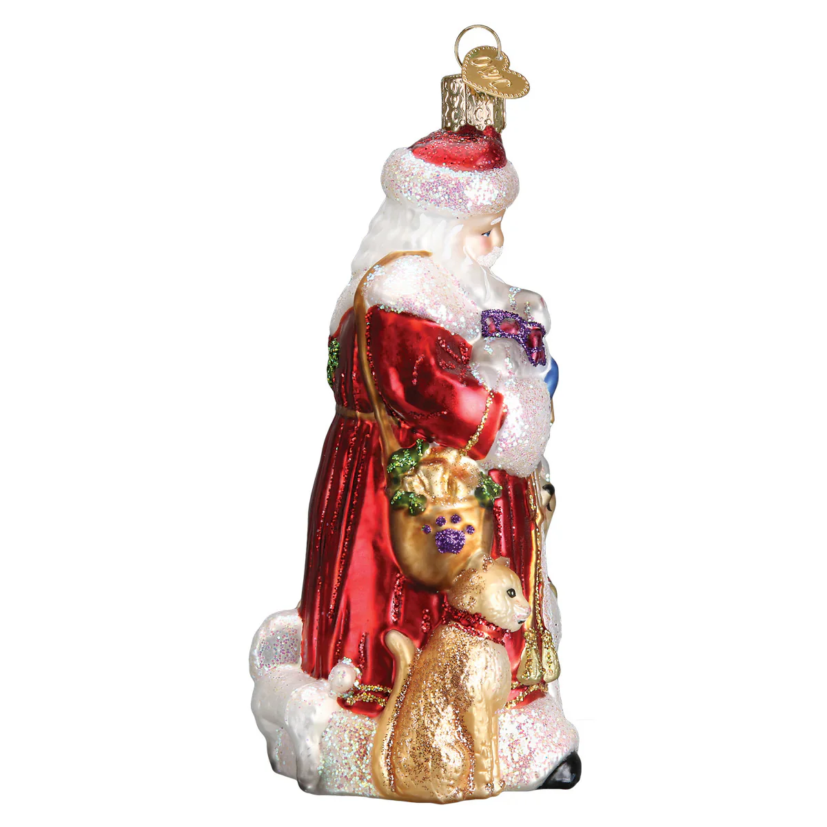 Santa's Furry Friends Ornament, 5.25" - Image 4
