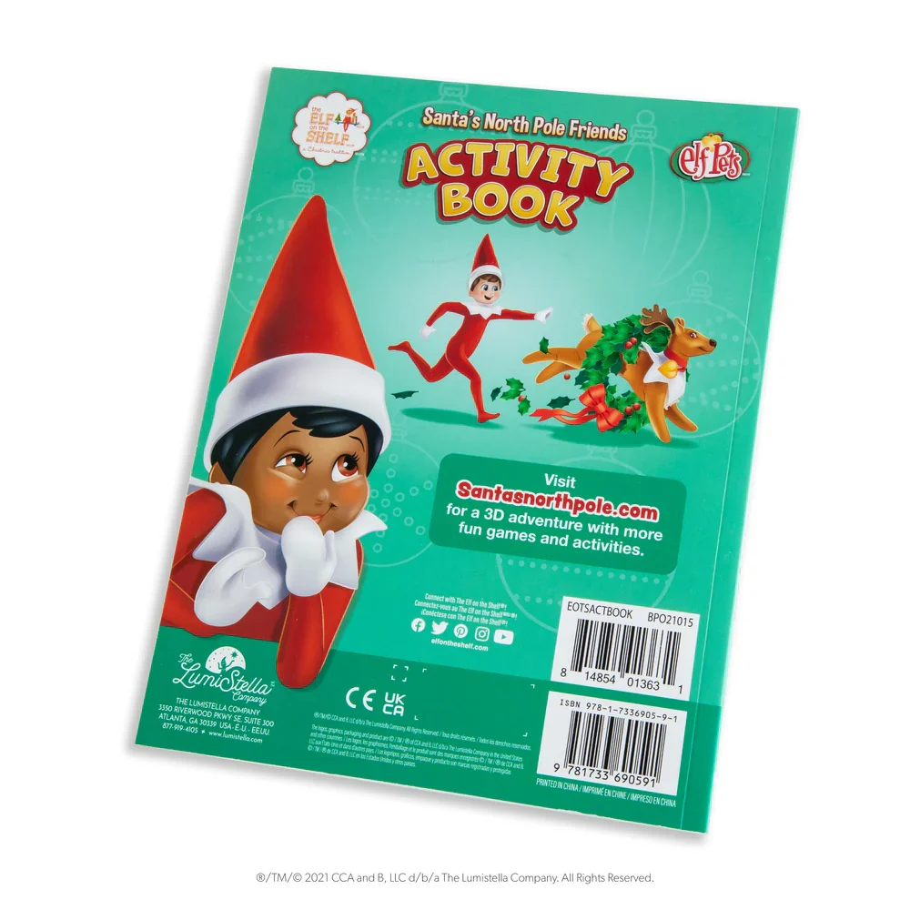 Santa's North Pole Friends - Activity Book - Image 2