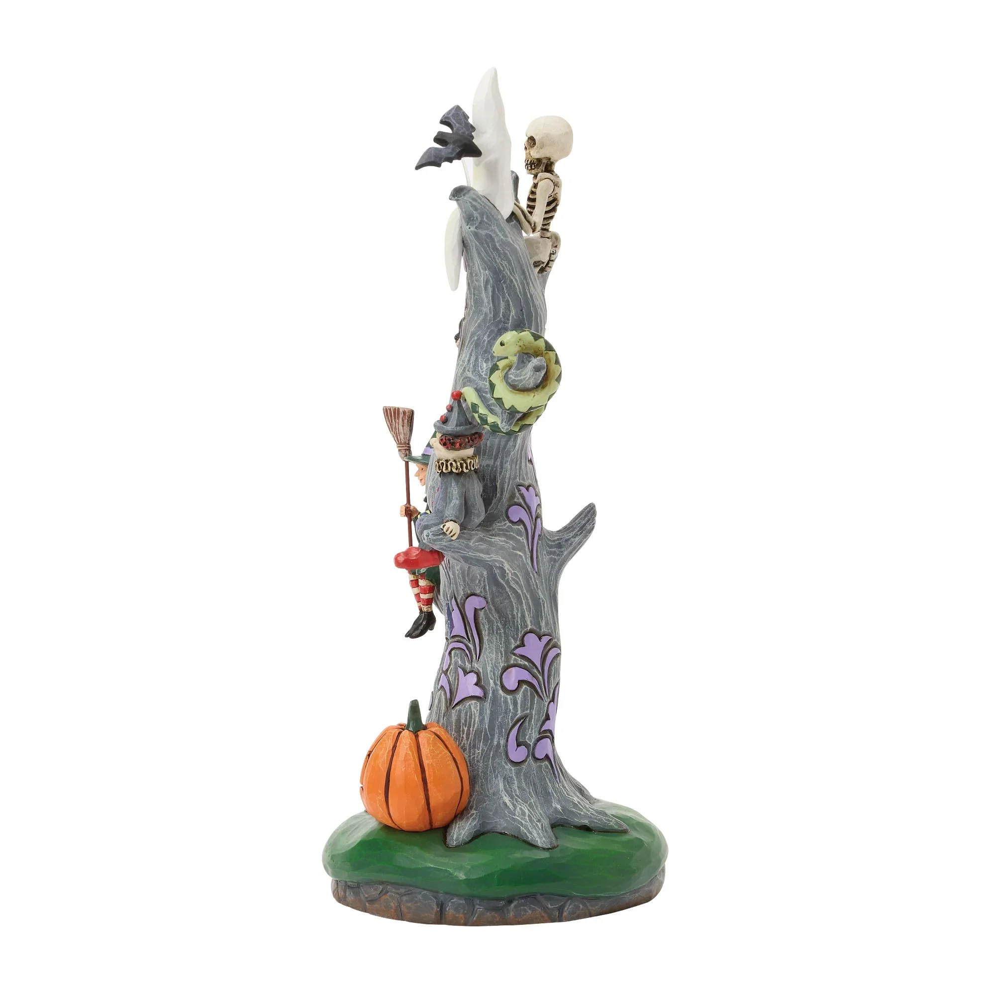 Jim Shore Scary LED Tree Figurine, 9" - Image 6