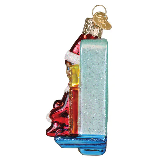 Scout Elf Storytime Ornament, 3.25" - Image 4