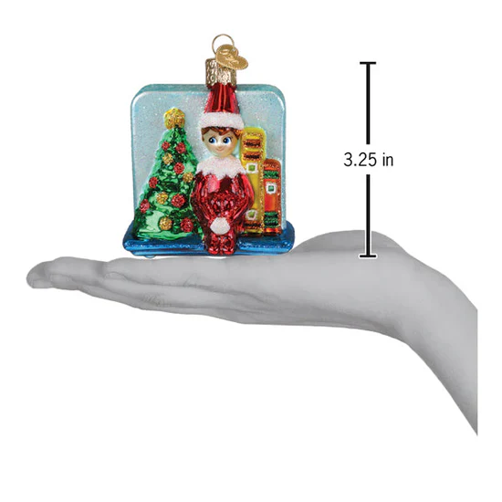 Scout Elf Storytime Ornament, 3.25" - Image 5