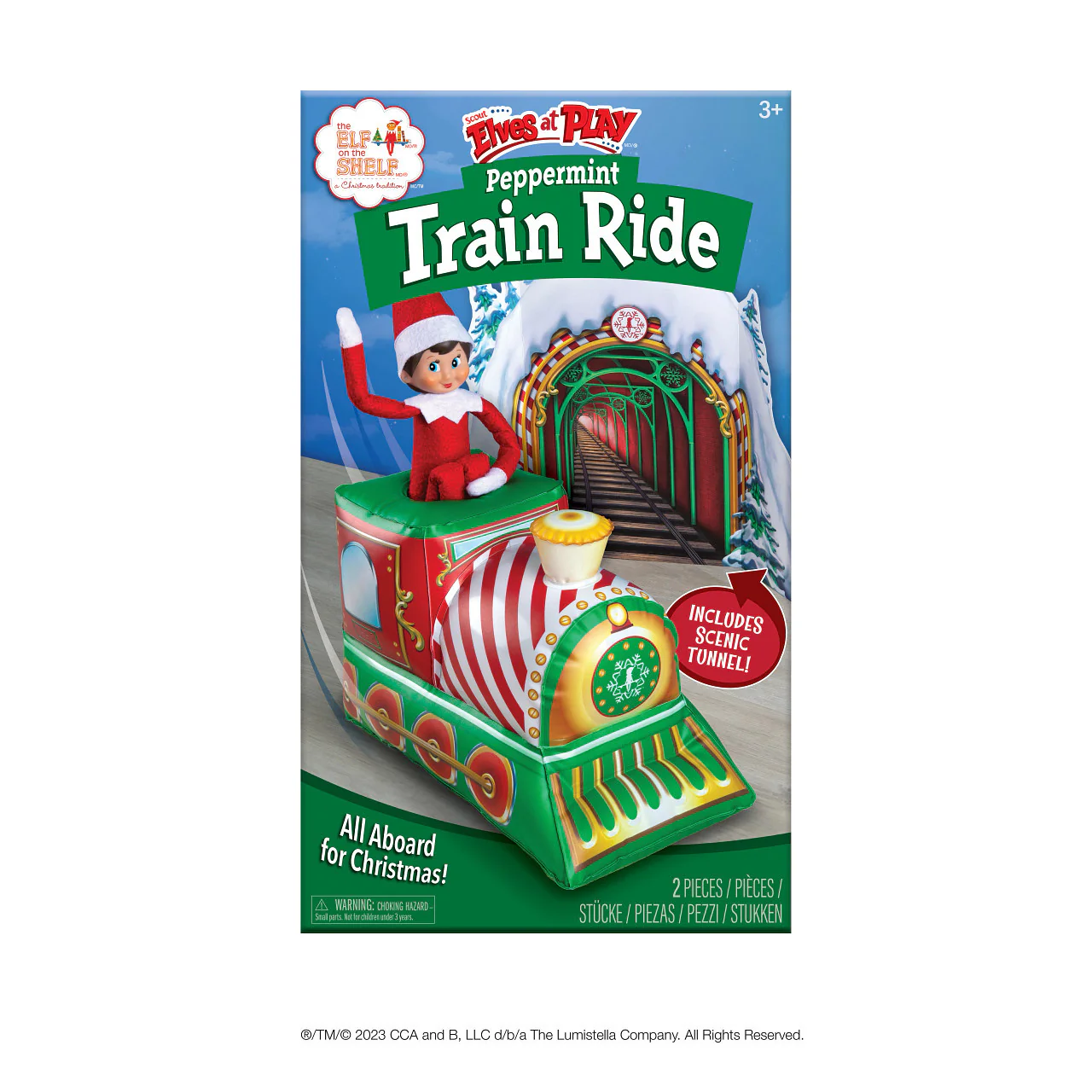 Elf on the Shelf SEAP® Peppermint Train Ride - Image 3