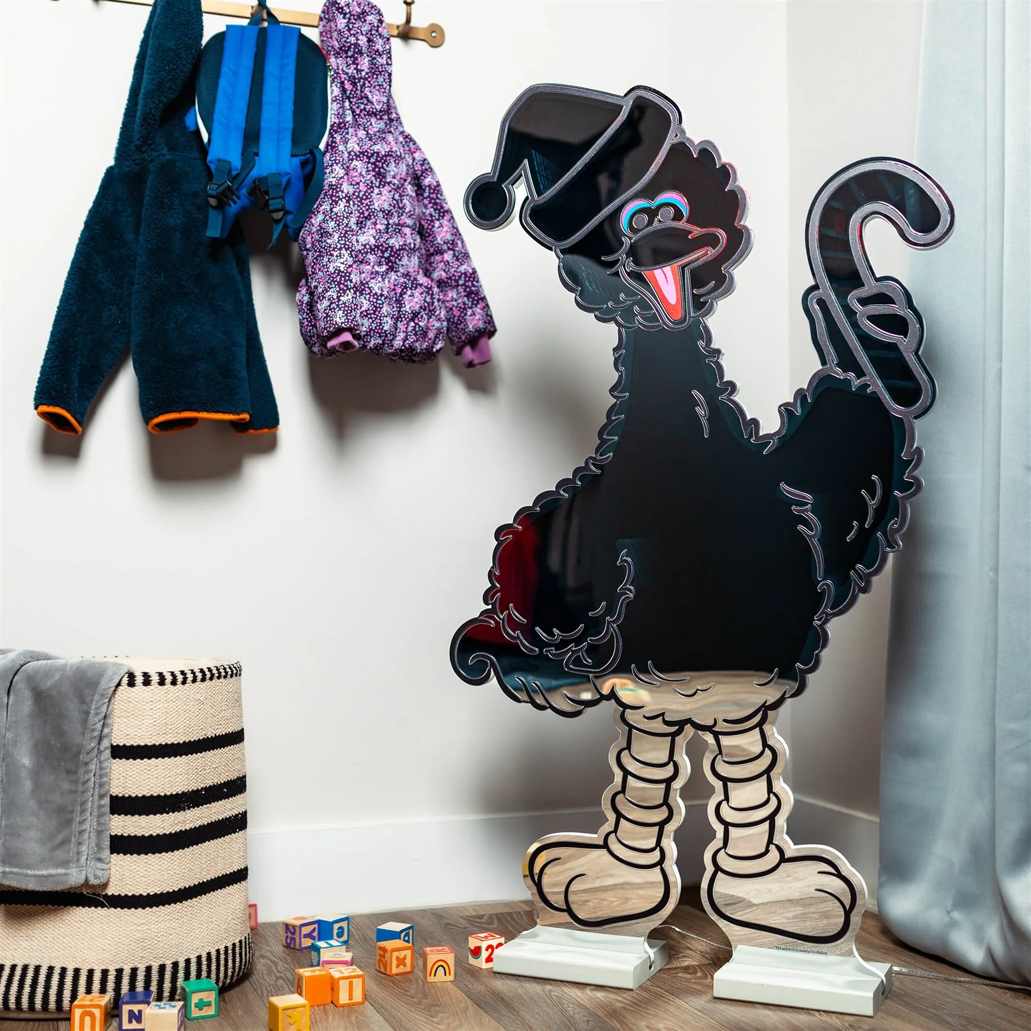 Sesame Street Big Bird Infinity Light w/UL Plug, 47", Acrylic - Image 3