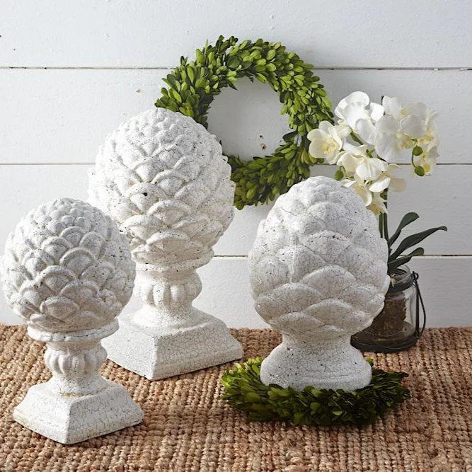 Mini Preserved Boxwood Wreaths, 10" (Set of 3) - Image 3