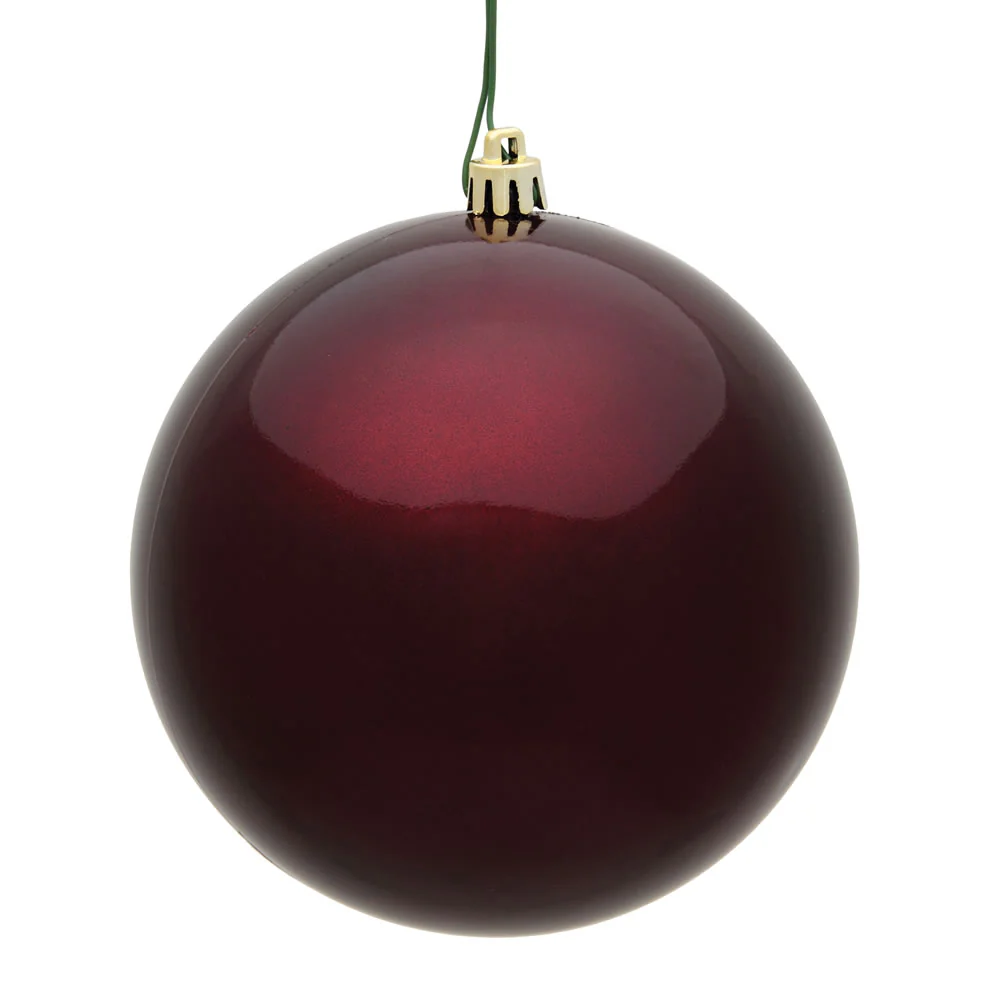Shatterproof Vine Candy Apple Ball Ornament, 8" (200MM)