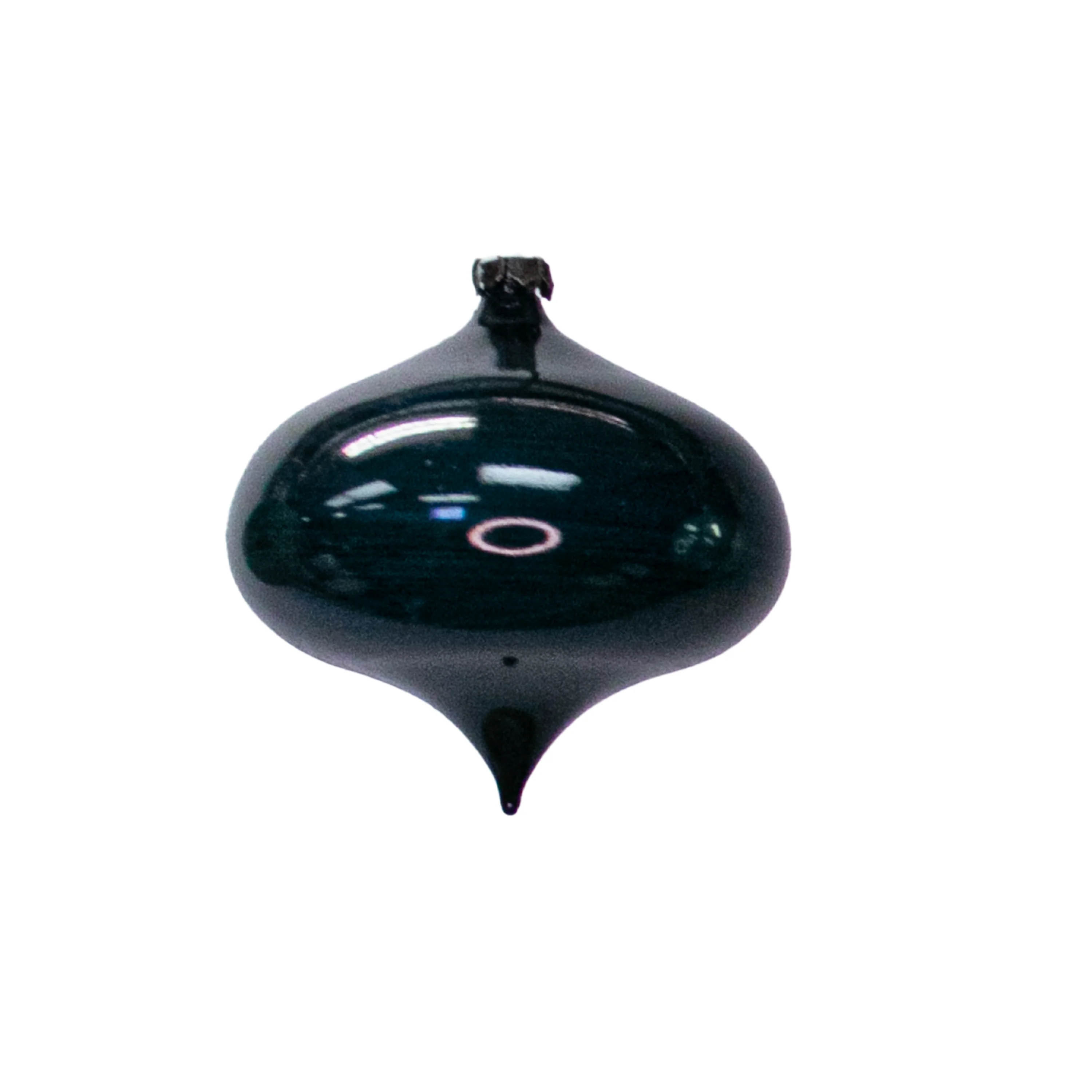 Shatterproof Ancient Blue Onion Ornament, 4"