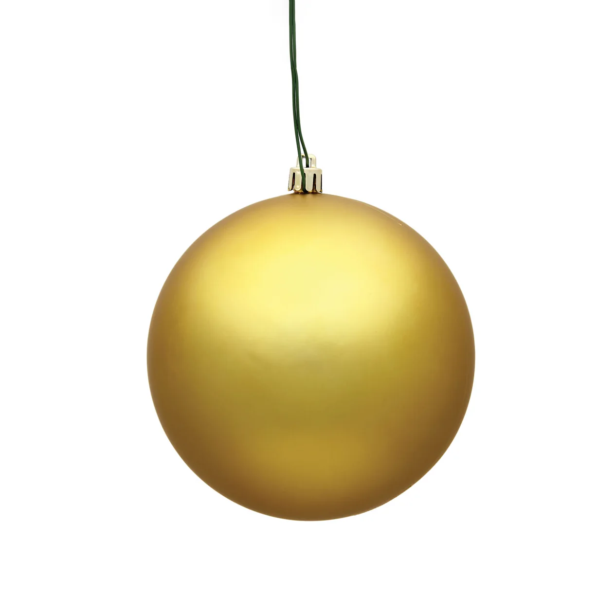 Shatterproof Gold Matte Ball Ornament, 2" (50MM)
