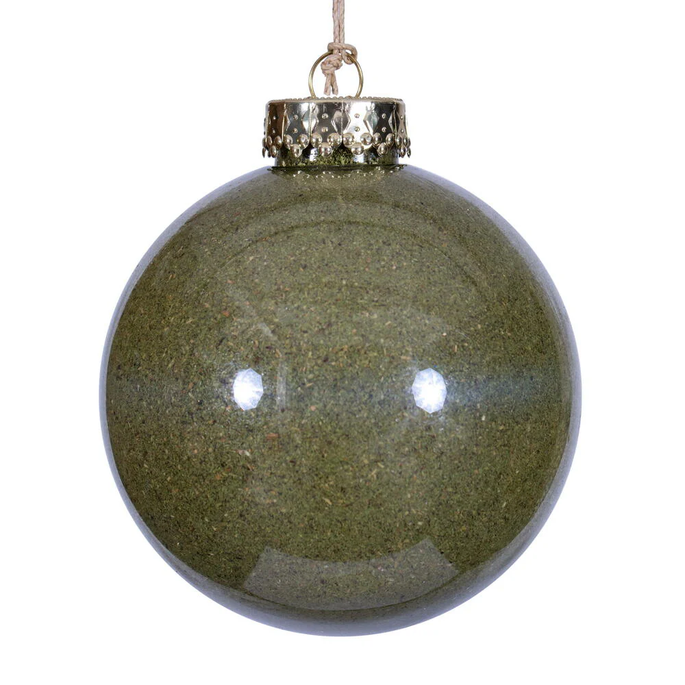 Shatterproof Moss Ball Ornament, 6" (150MM)