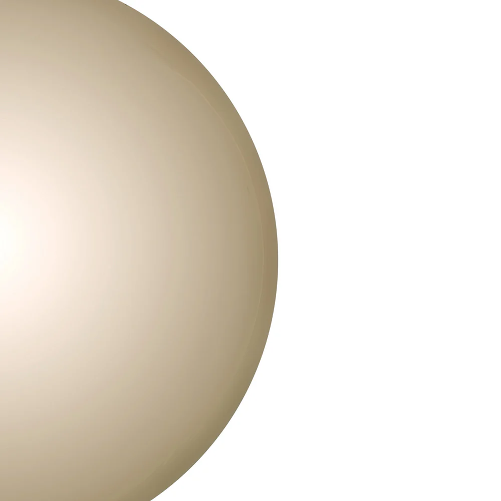 Shatterproof Oat Shiny Ball UV Ornament, 6" (Set of 4) - Image 4