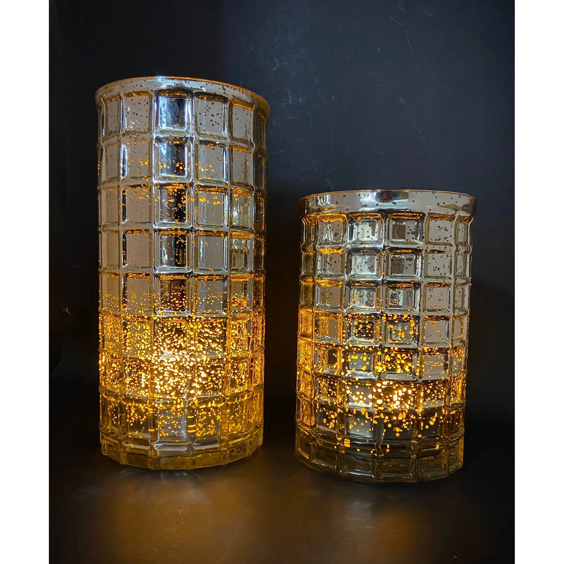 Silver Mercury Vase, 10" - Image 2