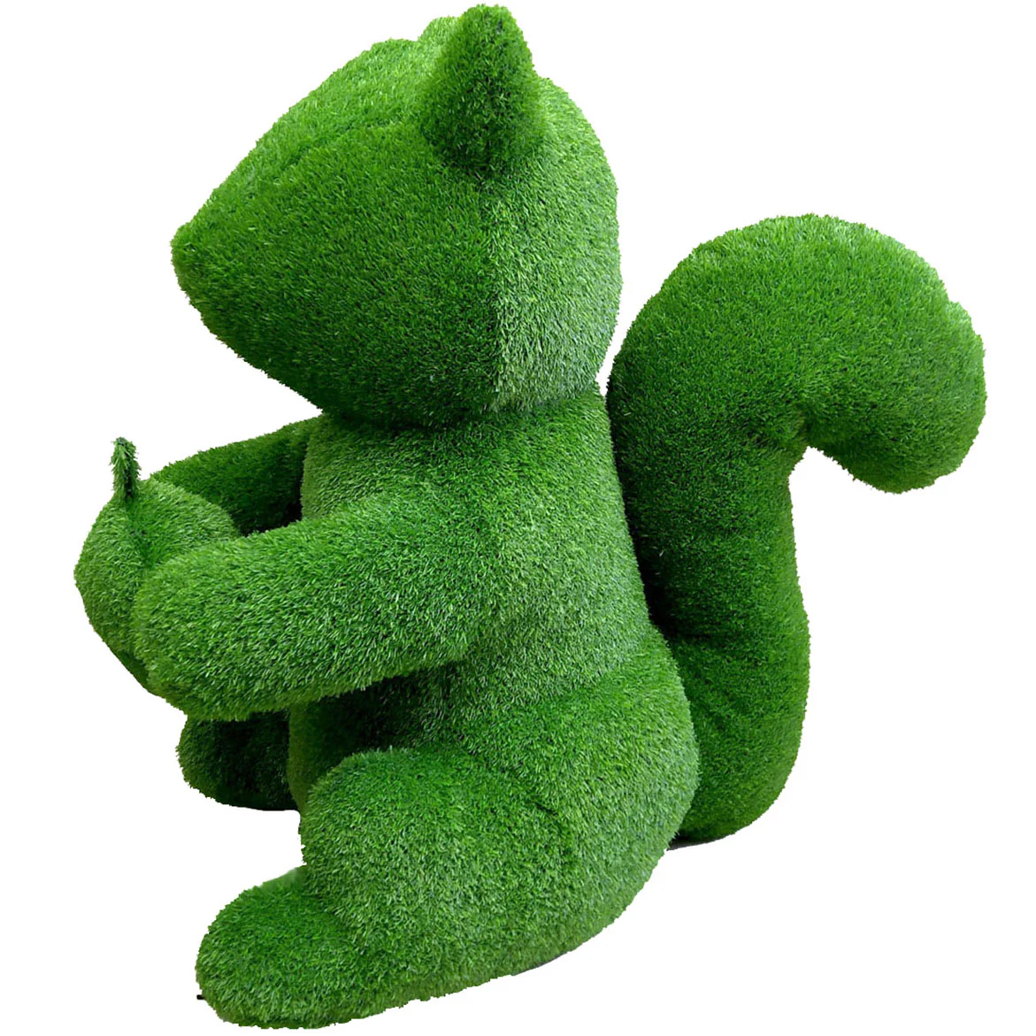 Sitting Squirrel Outdoor Garden Artificial Turf Topiary, 14" to 39" - Image 5