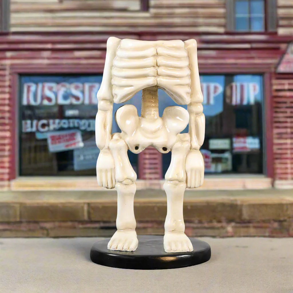 Large Fiberglass Skeleton Body Figure, 28"