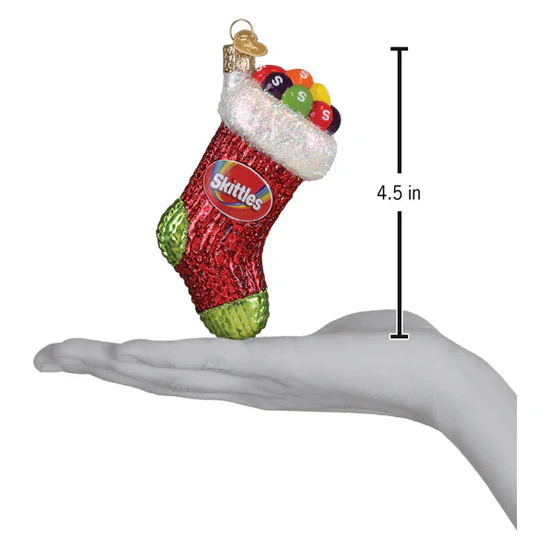 Skittles Stocking Ornament, 4.5" - Image 5
