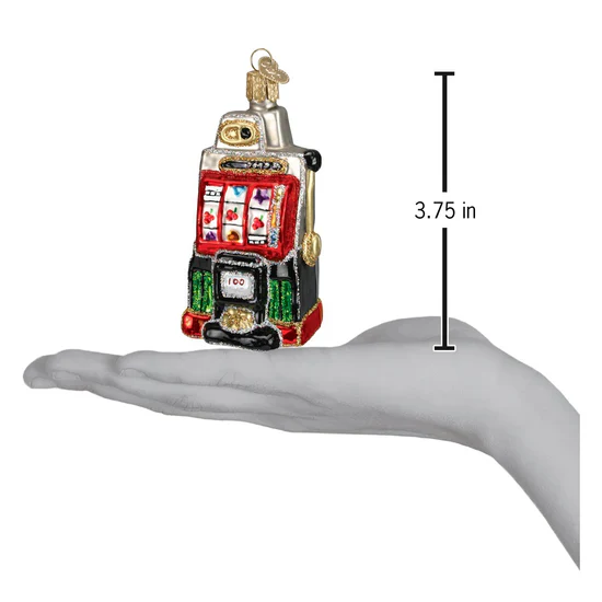 Slot Machine Ornament, 3.75" - Image 2