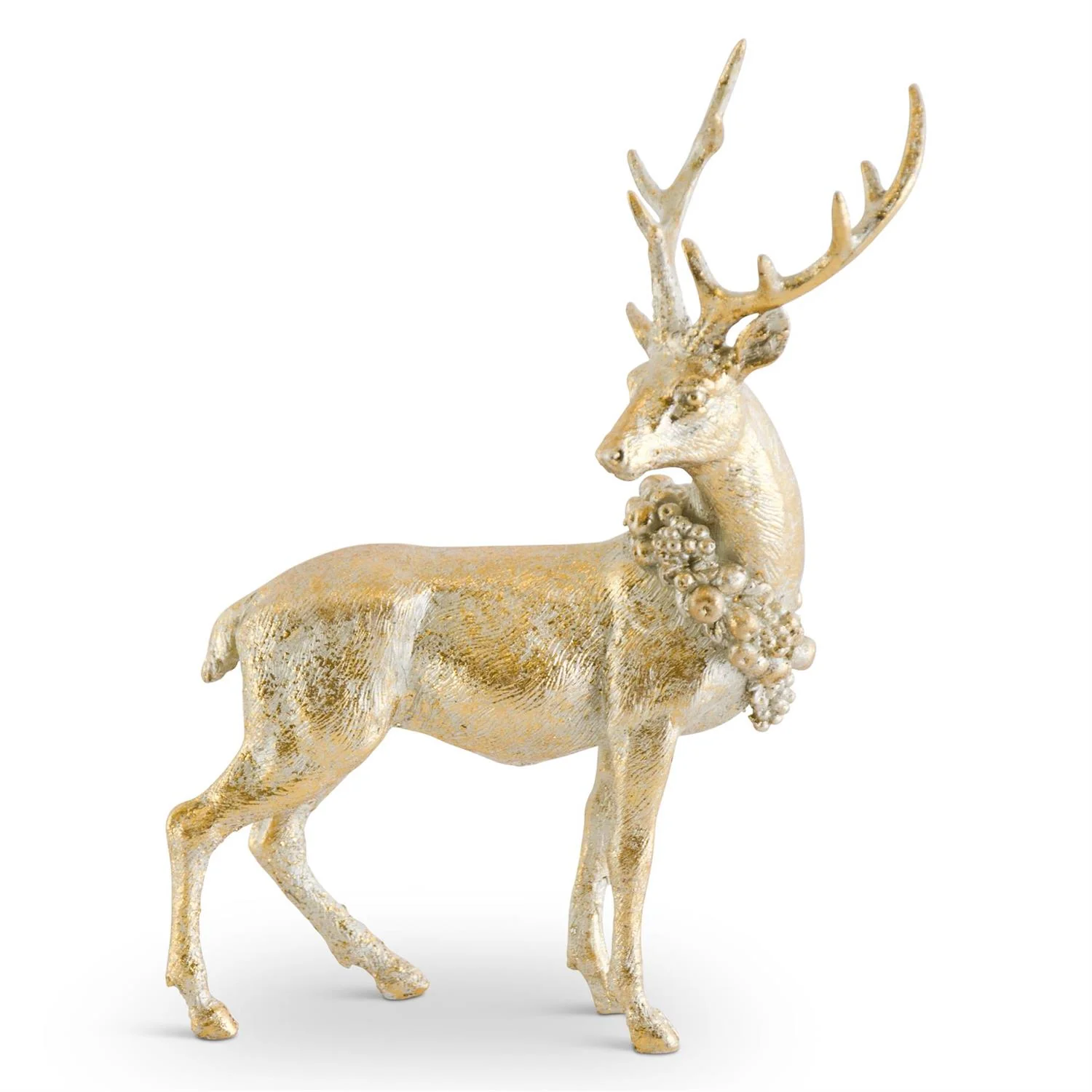 Antique Gold Resin Deer (4 Styles - Sold Individually) - Image 3