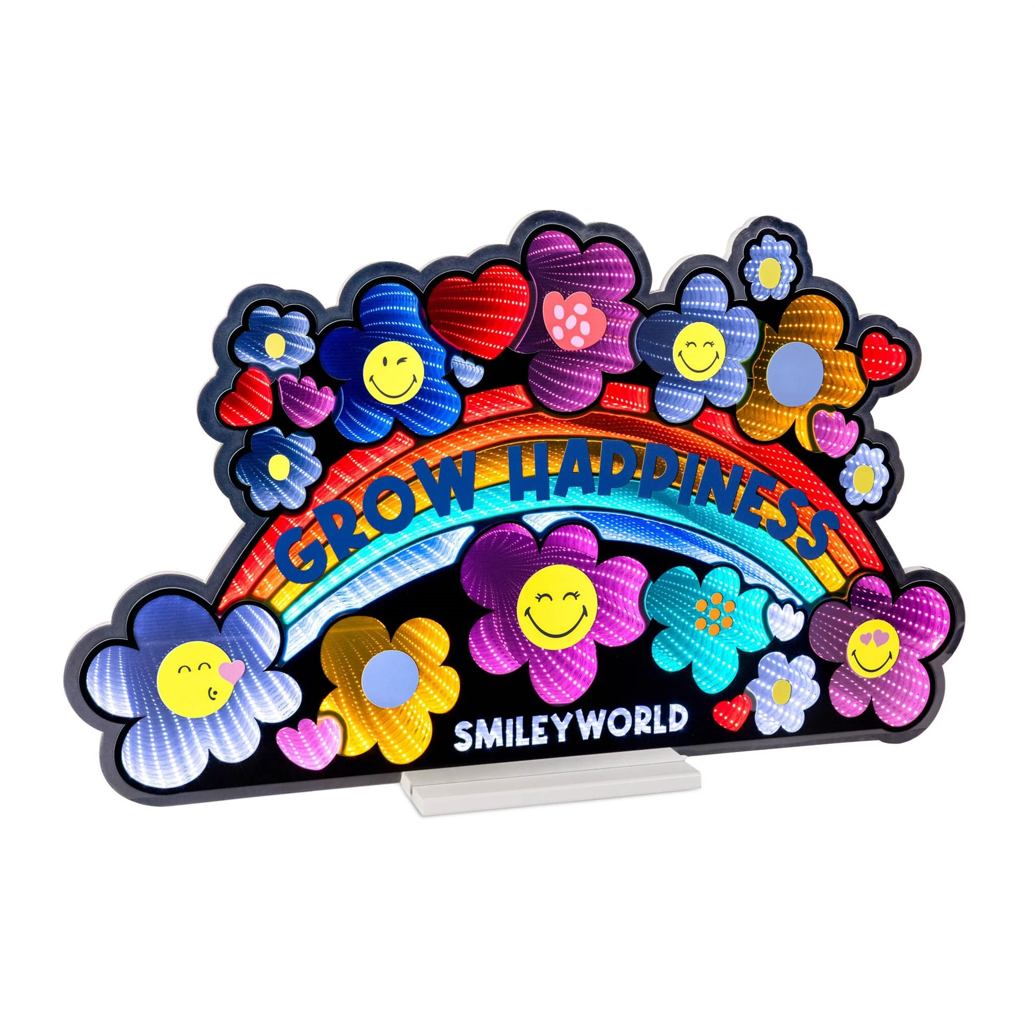 SmileyWorld Grow Happiness Infinity Light, Acrylic, UL Plug, 38" x 23.5"