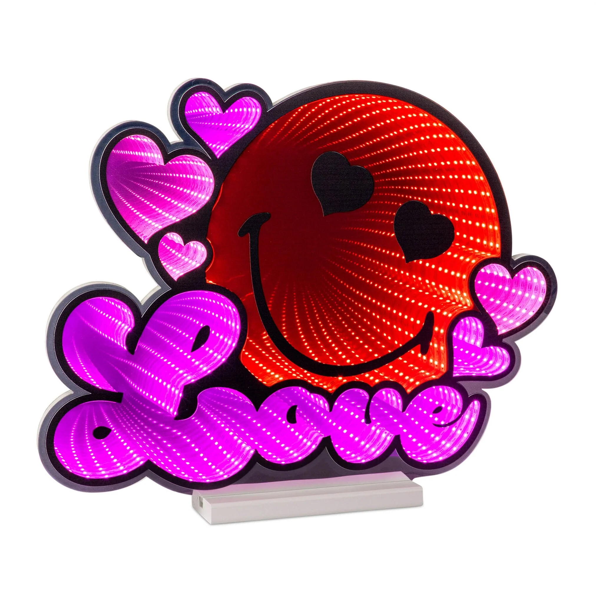 SmileyWorld Love Heart Infinity Light, Acrylic, UL Plug, 15"