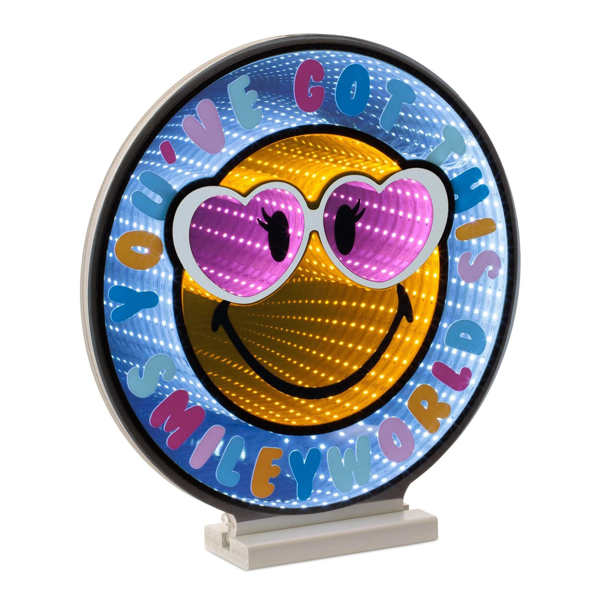 SmileyWorld You Got This Infinity Light, Acrylic, UL Plug, 14"