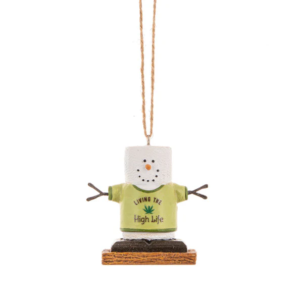 S'Mores Marshmallow Ornament High Life